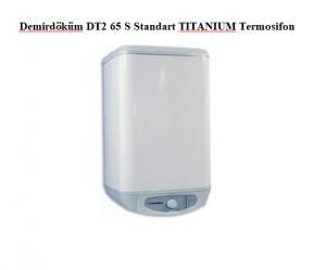 Ucuz ikili ocak 5 Demirdöküm DT2 65 S Standart TITANIUM Termosifon