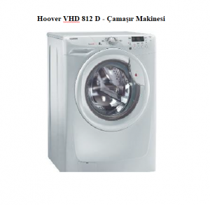 Regal 1000 Çamaşır Makinesi 7 Spot Hoover VHD 812 D - Çamaşır Makinesi