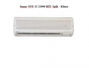 İkinci El Spot Roma Sandalye 14 Sunny SNY-22 22000 BTU Split - Klima