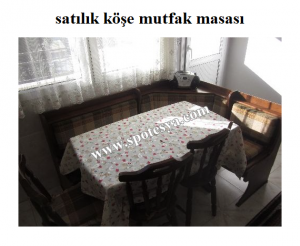 Satılık 6 kişilik yemek masası sandalyeler 6 Sandalyeli köşe mutfak masası