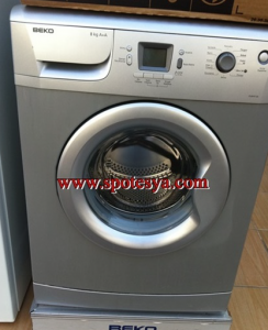 Bosch 8 kilo 1000 devir temiz çamaşır makinesi 3 Spottan gri yeni nesil çamaşır makinesi