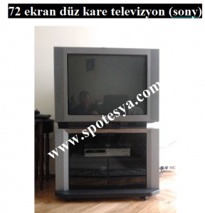 Kullanılmış ama hatasız vestel 127 ekran uydu alıcılı 4K smart LED televizyon 10 Sony 72 ekran düz kare televizyon