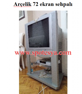 6 ay kullanılmış vestel 22 inç lcd televizyon 15 72 ekran sehpalı uydu alıcılı televizyon