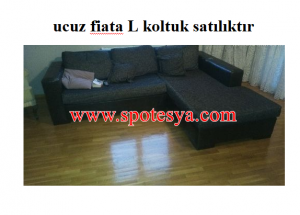 İkinci el yuvarlak yatak 9 Yıpranmamış L koltuk satılıktır