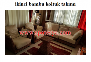 4 kapılı iki çekmeceli ucuz elbise dolabı FİYATI: 650 TL 18 İkinci bambu koltuk takımı