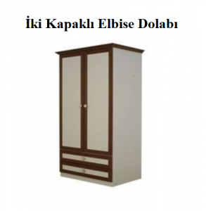 4 kapılı çekmeceli spot elbise dolabı 16 Spot ikili elbise dolabı