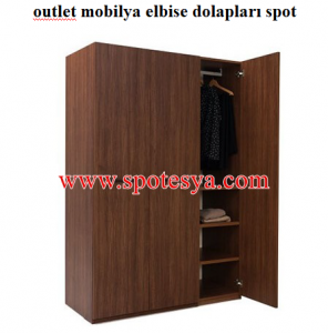 Spot Fayanslı Masa 3 Outlet elbise dolabı