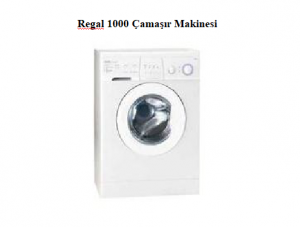 Spot Arçelik 5063 FE A+ 10 Regal 1000 Çamaşır Makinesi