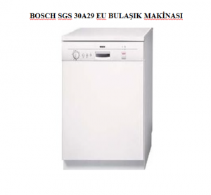 Raylı Metal 4'lü Metal Çöp Kovası 10 BOSCH SGS 30A29 EU BULAŞIK MAKİNASI