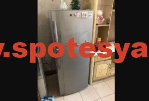 Spot buzdolabı marka buzdolapları outlet fırsatı! 15 Sharp SJ T69R-SL(GRİ) İki Kapılı Buzdolabı