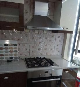2.el demirdöküm hermetik kombi 19 pramit şeklinde 3 kademeli bosch davlumbaz