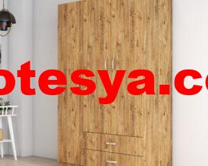 Spot Fayanslı Masa 10 3 kapılı düz panel elbise dolabı 120X48X195Cm FİYATI: 950 TL