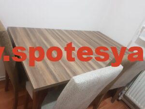 Çıkma pimapen kapı 500 TL 12 ikinci el yemek masası 850 TL