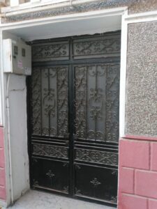 Ümraniye dudulldu çıkma çelik kapı 23 Çıkma demir kapı (bina giriş kapısı)
