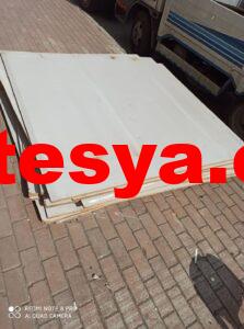 Kullanılmış basit çalışma masası 14 ikinci el sunta mdf lam temiz çıkma sunta ve mdf'ler