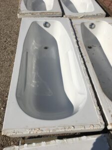 Ucuz tam takım mini akvaryum 15 Çıkma küvet! Temiz ve sağlam ikinci el banyo küveti