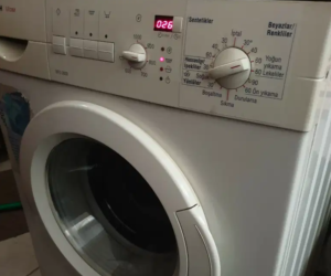Bosch 8 kilo 1000 devir temiz çamaşır makinesi 14 BOSCH çamaşır makinesi 8 Kg yıkama Kapasiteli 1000 devir