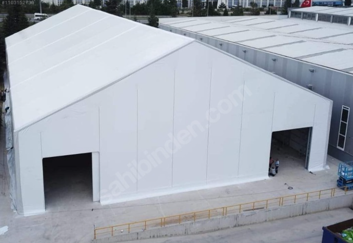 Hangar çadırı ikinci el uygun fiyatlarıyla ilan ve Türkiye'nin endüstriyel çadır imalatçısı 1 ikinci el hangar cadiri 1
