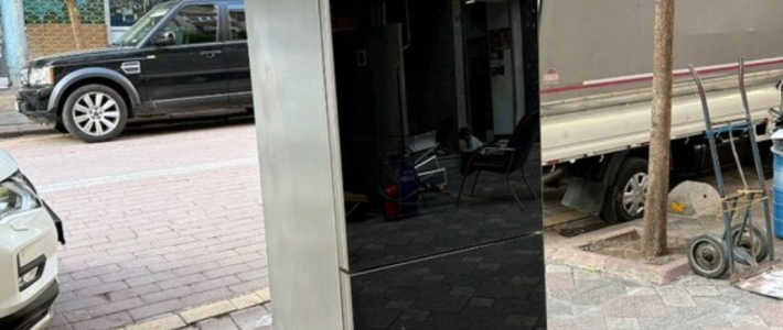 ikinci el arçelik siyah A+++ enerji buzdolabı